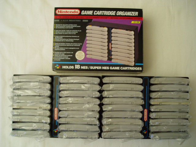 nes cartridge display case